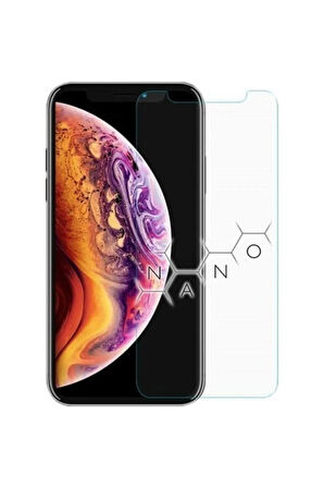 Telbor Iphone 11 Pro Uyumlu Nano Cam Ekran Koruyucu Şeffaf Extra Darbe Emici - Extra İnce