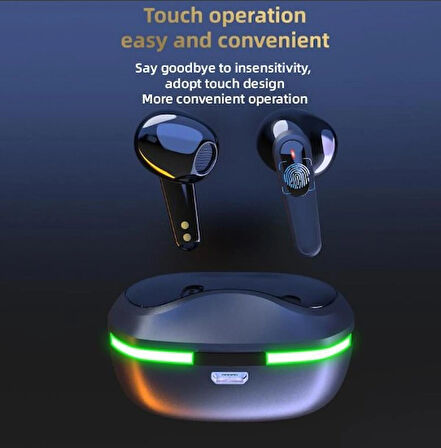 Pro 60 Kablosuz Gaming Kulakiçi Bluetooth Kulaklık V5.3