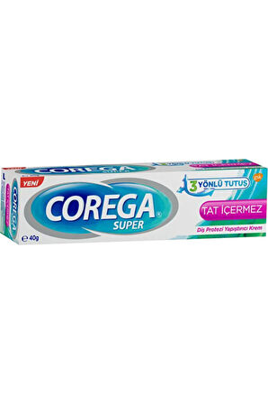 Tat Içermez Diş Protez Yapıştırıcı Krem 40 gr