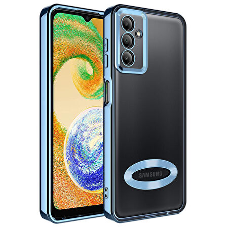 Gpack Samsung Galaxy A54 Kılıf Logo Gösteren Kamera Korumalı Silikon