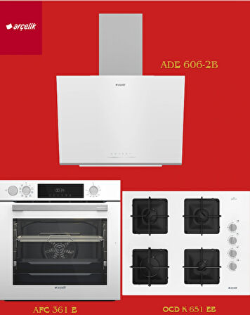 BEYAZ 3'LÜ SET