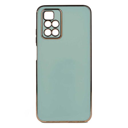 Smcase Xiaomi Redmi 10 Kılıf Kamera Korumalı Lazer Bark Silikon