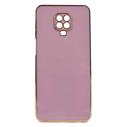 Smcase Xiaomi Redmi Note 9s Kılıf Kamera Korumalı Lazer Bark Silikon