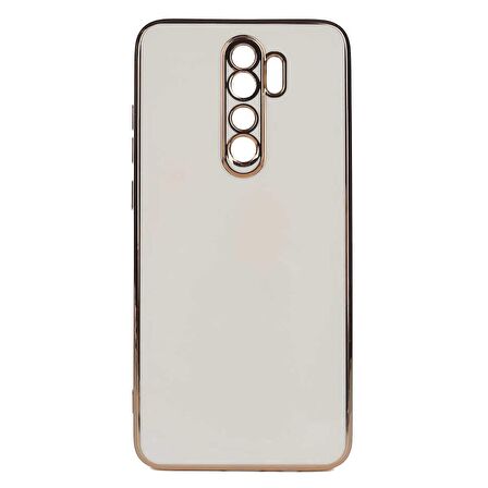 Smcase Xiaomi Redmi Note 8 Pro Kılıf Kamera Korumalı Lazer Bark Silikon