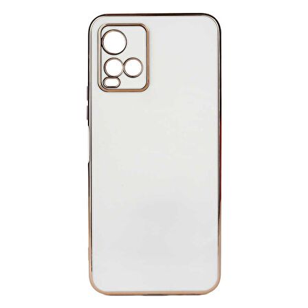 Smcase VİVO Y32 Kılıf Kamera Korumalı Lazer Bark Silikon