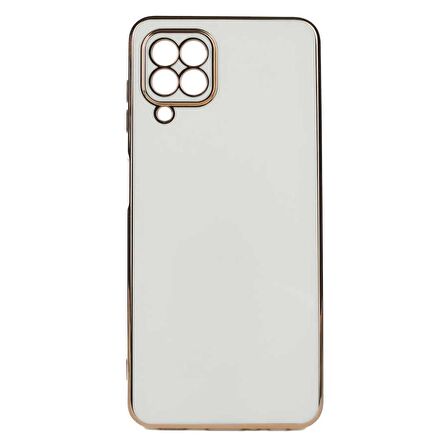 Smcase Samsung Galaxy M32 4G Kılıf Kamera Korumalı Lazer Bark Silikon