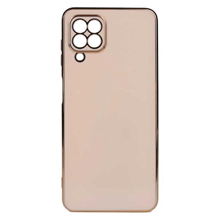 Smcase Samsung Galaxy M32 4G Kılıf Kamera Korumalı Lazer Bark Silikon