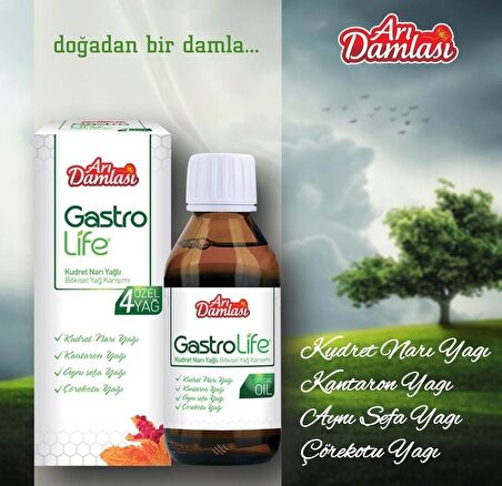 Arı damlası Gastro Life Kudret Narı Yağlı Bitkisel Yağ Karışımı 200 ml 4 Özel Yağ