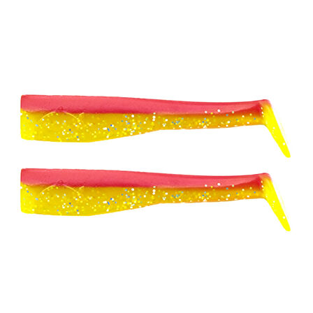 JLC Alevin 8.5cm 5gr #01 Red Yellow Silikon Kuyruk (2 Adet)
