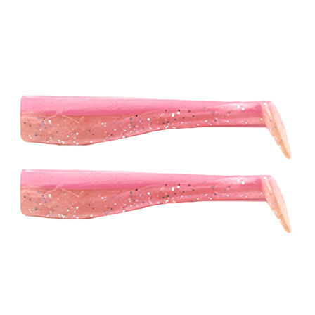 JLC Alevin 8.5cm 5gr #04 Pink Pearl Silikon Kuyruk (2 Adet)
