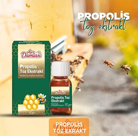 ARI DAMLASI PROPOLİS TOZ EXTRAKT 15 GR