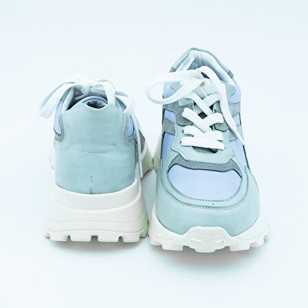 +7,5 cm Boy Uzatan Gizli Topuklu Kadın Spor Ayakkabı Çok Renkli Sneaker