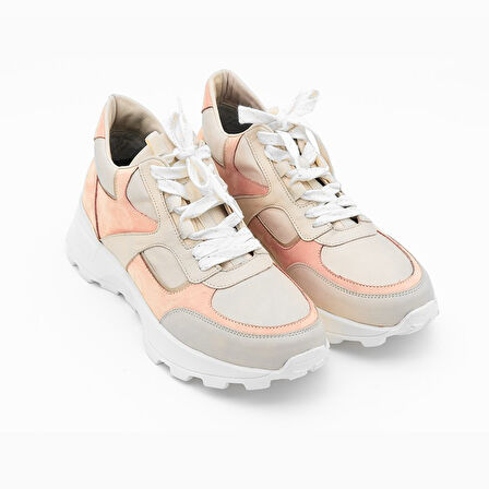 +7,5 cm Boy Uzatan Gizli Topuklu Kadın Spor Ayakkabı Çok Renkli Sneaker