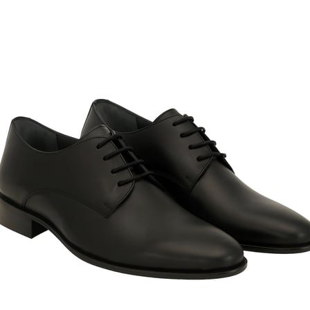 Alfa %100 Deri Damatlık Erkek Ayakkabı 7 Cm Gizli Topuklu Boy Uzatan - Mat/Rugan