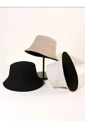 Unisex Bucket Balıkçı Şapka 3'lü Set