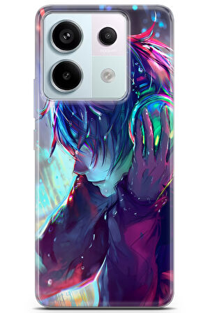Xiaomi Redmi Note 13 Pro 5G uyumlu Girls 8 Baskılı Müzik Benim Dünyam