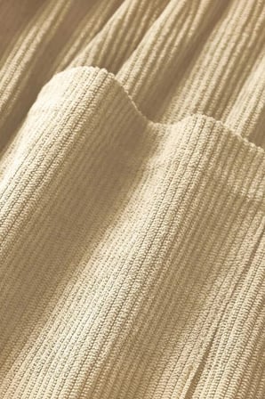 Erkek Fitilli Kadife Oversize Şort Rahat Kalıp