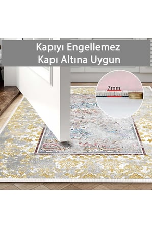 Banyo Paspası, Yumuşak Banyo Halısı, Kaymaz Dot Tabanlı, Yıkanabilir - 60x100