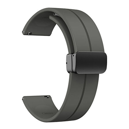 Gpack Huawei Watch GT 2 Pro Kordon Silikon Mıknatıslı Ayarlanabilir HS19
