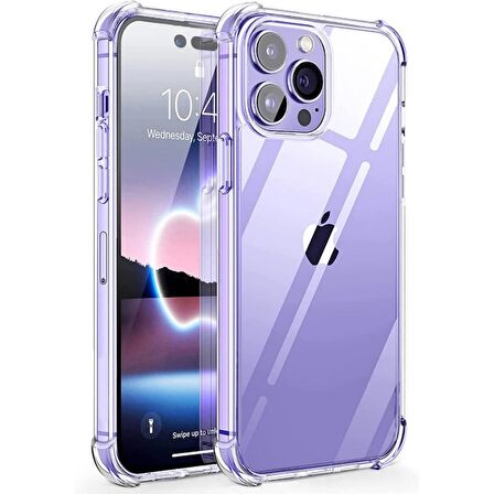 Smcase iPhone 14 Pro Max Kılıf Darbe Korumalı Tpu Silikon