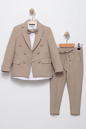 Erkek Çocuk Çizgili Spor Takım Elbise