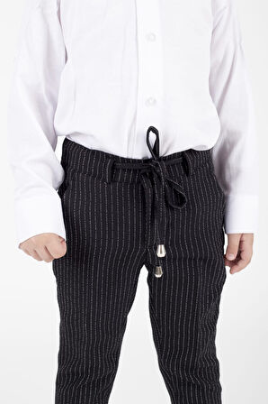 Erkek Çocuk Çizgili Spor Takım Elbise