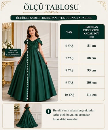 Kız Çocuk Omuz Dekolteli Taş İşlemeli Tarlatanlı Özel Gün Elbisesi 6-10 Yaş