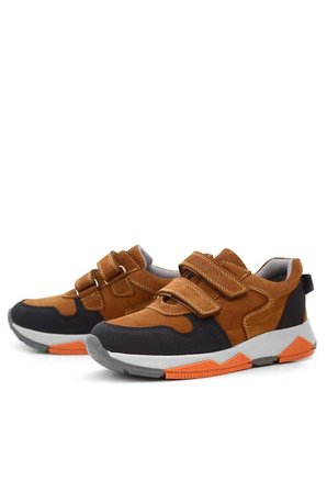 OrtopedikAL 3880 Rakerplus Hakiki Deri Taba Çocuk Sneakers Spor Ayakkabı Cırtlı