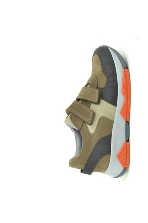 OrtopedikAL 3880 Rakerplus Hakiki Deri Kahve-Kahve Çocuk Sneakers Spor Ayakkabı Cırtlı