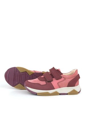 OrtopedikAL 3880 Rakerplus Hakiki Deri Bordo Pembe Çocuk Sneakers Spor Ayakkabı Cırtlı