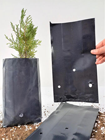 Fide Poşeti 15x28 CM 2 KG Fide Torbası Fidan Poşeti