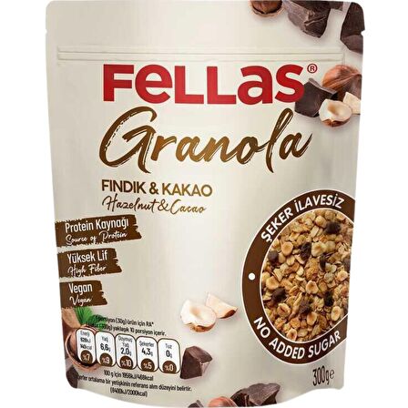 Granola - Fındıklı & Kakaolu 300g