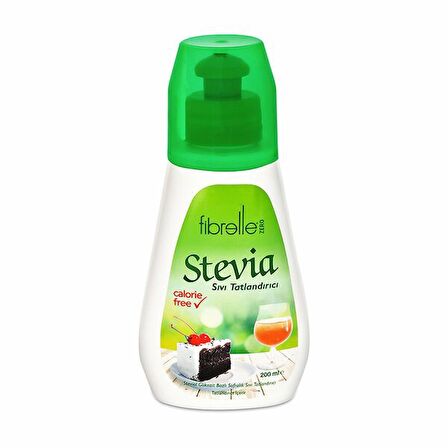 Stevia Sıvı Tatlandırıcı 200 ml ( Stevia Bazlı )