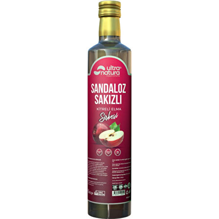 Sandaloz Sakızlı Kitreli Elma Sirkesi - 500 ml