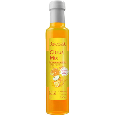 Ancora Sulandırılabilir Meyve Suyu - Citrus Mix 250 ml