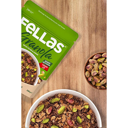 Granola - Antep Fıstığı & Kakao 200 g