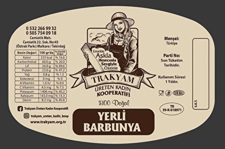Yerli Barbunya (500gr)