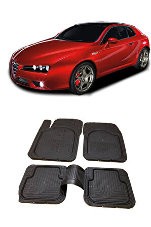 Alfa Romeo Brera 4D Havuzlu Paspas Takımı 5 Parça