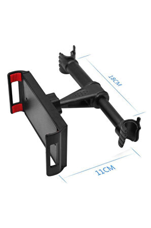 4-11 Inç Araç Arka Koltuk Tablet Telefon Tutucu Standı