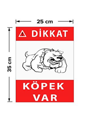 İŞ GÜVENLİĞİ 3 ADET LEVHASI DİKKAT KÖPEK VAR LEVHASI UYARI LEVHASI DİKKAT KÖPEK VAR İŞARET LEVHASI