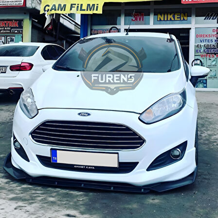 Ford Fiesta 2008-2017 Uyumlu Brabus Ön Lip 3 Parça Kanatlı Lip