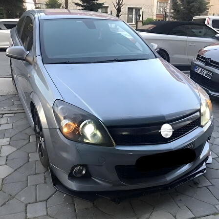 Opel Astra H 2009-2014 Uyumlu Brabus Ön Lip 3 Parça Kanatlı Lip