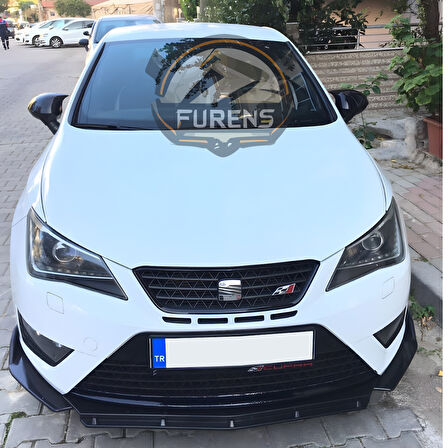 Seat Ibiza Mk5 2017 Sonrası Uyumlu Brabus Ön Lip 3 Parça Kanatlı Lip