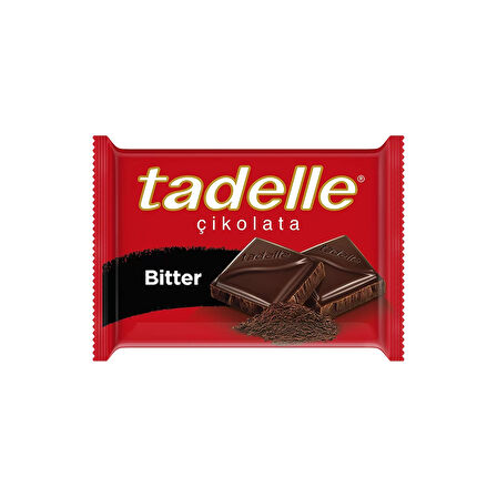 Tadelle Bitter Tablet Çikolata 60 gr X 6 Adet