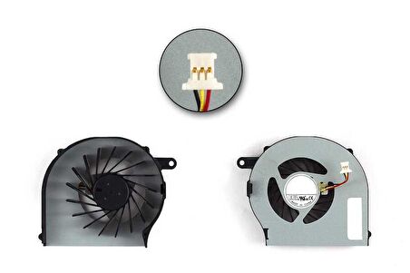 Compaq Presario CQ42, CQ56, CQ62, CQ72, Hp G42, G56, G62, G72 Notebook Cpu Fan - Versiyon 2