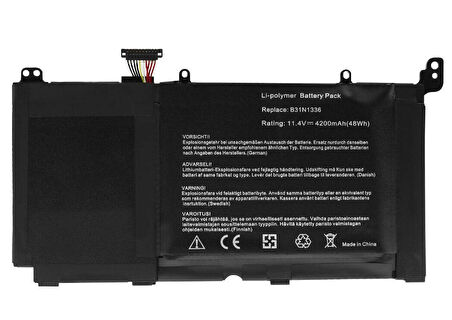 Asus   V551LA  Notebook Bataryası Pili