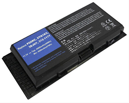 Dell   FJJ4W  Notebook Bataryası Pili - 6 Cell