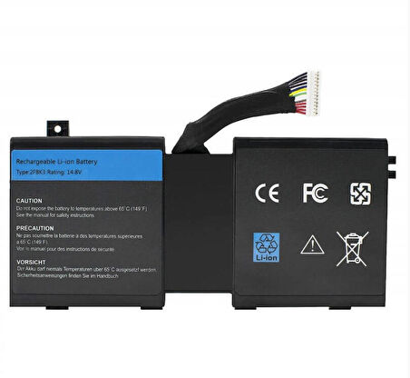 Dell  G33TT Notebook Bataryası Pili