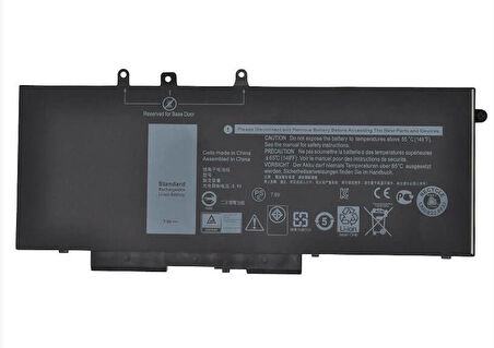 Dell  Precision 3520  Notebook Bataryası Pili - 4 Cell