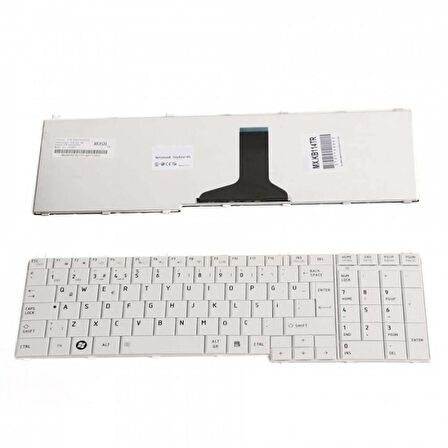 Toshiba Satellite C655 C655D Notebook Klavye Tuş Takımı-Beyaz